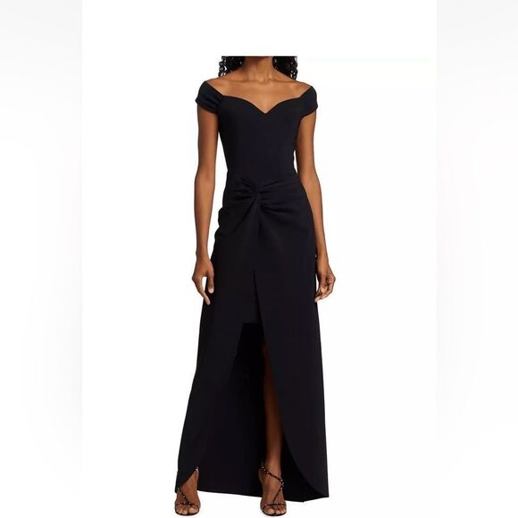 Chiara Boni Dresses & Skirts - Chiara Boni La Petite Robe Secundina Sweetheart Knotted Gown – Size 10 – NWT
